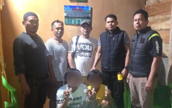 Lagi ! Polsek Ngapa Kembali Tangkap 2 Terduga Pengedar Sabu, 13 Saset Siap Edar Disita