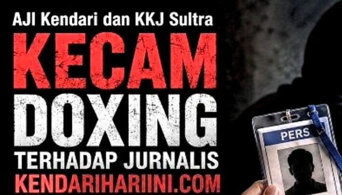 AJI Kendari dan KKJ Sultra Kecam Doxing Jurnalis Kendarihariini.com, Minta Polisi Usut Tuntas