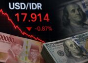 Rupiah Kian Terpuruk Sentuh Rp17.900 per Dolar AS, Pasar Gelisah