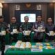Satgas Pamtas Yonarhanud 1/PBC/1 Kostrad Gagalkan Penyelundupan Puluhan Kilo Narkoba