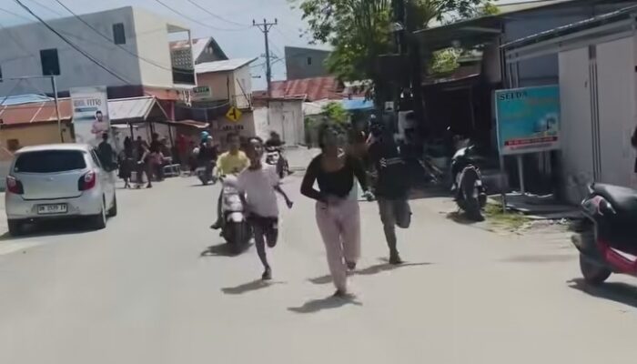 Gempa Magnitudo 6,7 Getarkan Palu Sulawesi Tengah, Warga Panik Berhamburan