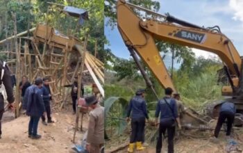 7 Terduga Penambang Emas Ilegal di Bombana Diamankan, Polisi Sita Mesin Dompeng hingga Crusher