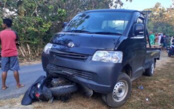 Pengendara Motor Tewas Usai Tabrakan dengan Mobil di Lakapodo Muna