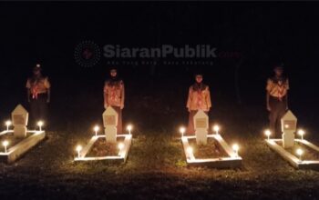 Hening Cipta di Taman Makam Pahlawan Kolaka Utara