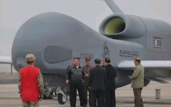 Kembali Mengejutkan Dunia, Korea Utara Mendadak Pamer Drone Mirip RQ-4 Global Hawk Amerika