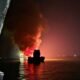 Kapal Bawa Chemical Terbakar di Perairan Kabaena, Dua Orang Meninggal