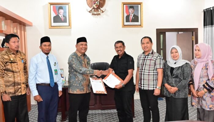 Pemkab Kolut Hibahkan Lahan 3.345 Meter Persegi untuk Rumah Dinas Hakim