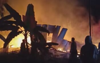 Rumah Kost di Lawolatu Terbakar, Kerugian Ditaksir Rp150 Juta