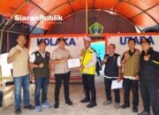 BWS Salurkan 1.300 Liter Dexlite ke Kolut, PT MMP Serahkan 20 Dus Air Mineral dan 10 Dus Mie Instan