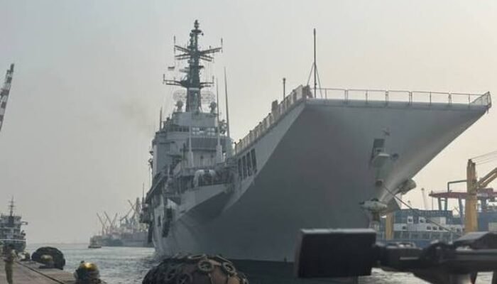 Kapal Induk Italia ITS Giuseppe Garibaldi Resmi Jadi Milik Indonesia, Berganti Nama jadi KRI Sriwijaya-100