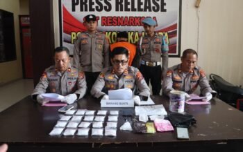 Polres Kolaka Utara Ungkap Peredaran Sabu Hampir 1 Kilogram, Satu Pria Diamankan