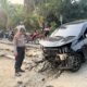 Diduga Microsleep, Toyota Calya Tabrak Gorong-gorong di Kolut