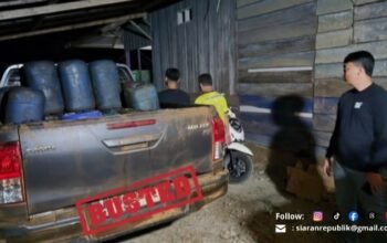 Polisi Gerebek Dugaan Penimbunan 830 Liter Solar Subsidi di Kolut, Pemilik Diduga ASN!